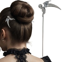 Broche de pelo de guadaña de 19 cm