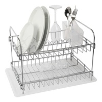 Escurreplatos de 32 x 47 x 31 cm níquel cromo doble - Duett
