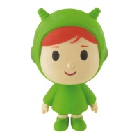 Figura para tarta de Nina de Pocoyo de 7 cm - 1 unidad