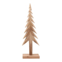 Árbol de Navidad de madera de 50,5 cm