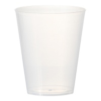 Vasos de 465 ml de plástico anchos - 10 unidades