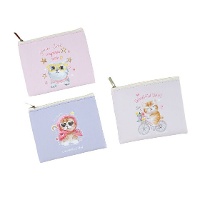 Monedero de gatos fantasía de 12,5 x 10,5 cm - 1 unidad