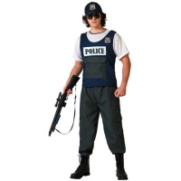 Disfraz de policia urbano informal para hombre