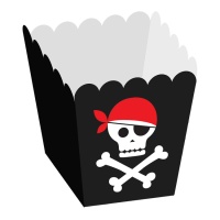 Caja de Pirata Barba roja baja - 12 unidades
