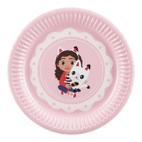 Platos de Gabby de 18 cm - 6 unidades
