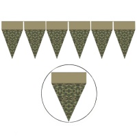Banderín de Camuflaje Militar - 3 m