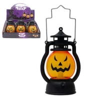 Faroles de Halloween surtidas con luz - 12 unidades