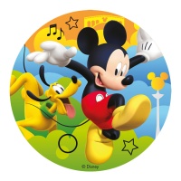 Papel de azúcar de Mickey Mouse de 16 cm
