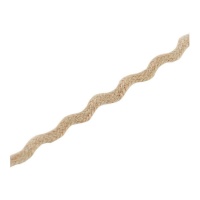 Cinta de rafia en zig zag de 2 m