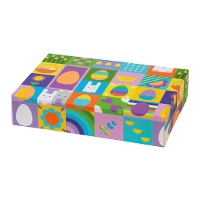 Caja de 23,5 x 16 x 5 cm de pascua patchwork