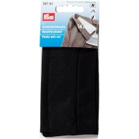 Bolsillo de seguridad de 20 x 14 cm negro - Prym - 1 unidad