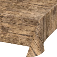 Mantel de efecto Madera de 1,37 x 2,74 m