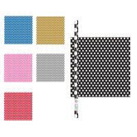 Papel de regalo de colores con topos de 1,52 x 0,76 m