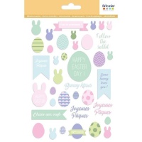 Pegatinas de Pascua - 1 lámina