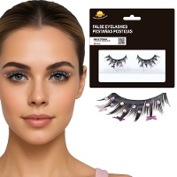 Pestañas postizas con mariposas