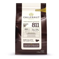 Pepitas para derretir de chocolate negro 54,5% de 2,5 kg - Callebaut