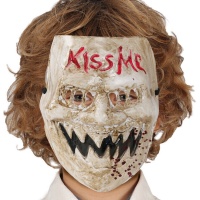 Máscara de La Purga Kiss me infantil