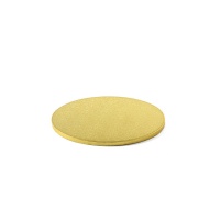 Base para tarta redonda de 20,4 x 20,4 x 1,2 cm dorada - Decora