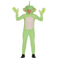 Disfraz de alienígena verde claro para adulto