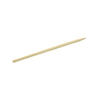 Brocheta de madera de 25 cm - 100 unidades