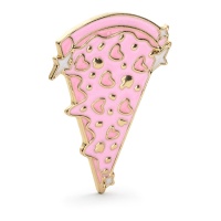 Pin de pizza love de 3,5 x 3 cm - 1 unidad