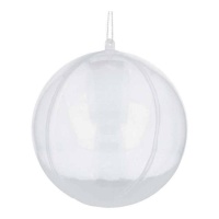 Bola de plástico rellenable de 7 cm - 1 unidad