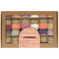 Pack de 12 ovillos SoftFun Spring Blossom de 20 gr - Scheepjes