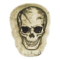 Bandeja de Skull and Crow en forma de calavera de 25 x 18 cm