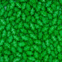 Sprinkles de hojas de acebo de 90 gr - Azucren