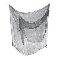 Cortina de telaraña gris - 2,00 x 5,00 m