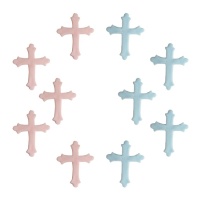Figuras de azúcar de cruces - Creative Party - 6 unidades