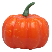 Calabaza mini decorativa de 7,5 cm - 2 unidades