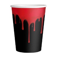 Vaso de noche ensangrentada de 270 ml - 10 unidades