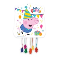 Piñata de Peppa Pig party de 33 x 28 cm