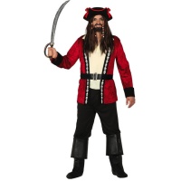 Disfraz de pirata calavera para hombre