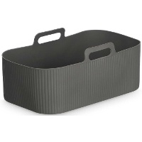 Molde de 22 x 12 x 9 cm para freidora de aire de 2,5 a 5 L rectangular silicona