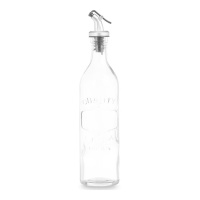 Aceitera de 500 ml redonda con relieve