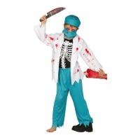 Disfraz de doctor zombie infantil