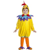 Disfraz de gallo amarillo infantil