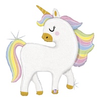 Globo unicornio pastel de 122 cm - Grabo