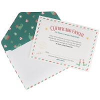 Certificado de buen comportamiento de elfo