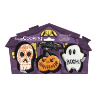 Cortadores de Halloween - Scrapcooking - 4 unidades