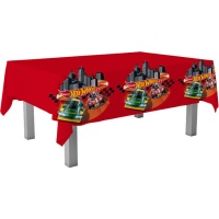 Mantel de Hot Wheels de 1,80 x 1,20 m