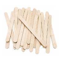 Palos de madera para polos y piruletas - Azucren - 50 unidades