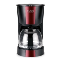 Cafetera de goteo 12 tazas negra - Solac CF4029