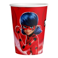 Vasos de Ladybug de 250 ml - 8 unidades