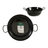 Sartén gazpachera de 28 cm esmaltada con asas