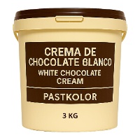 Crema de chocolate blanco de 3 kg - Pastkolor