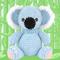 Kit de Amigurumis - Fuzzy el koala - DMC
