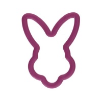 Cortador en forma de cabeza de conejo de 8,25 x 10,7 cm - Wilton